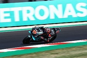 Quartararo: "El asfalto de Misano parece una pista de motocross"