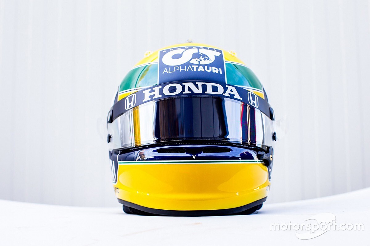 El tributo especial de Gasly a Senna en el GP de Emilia Romagna