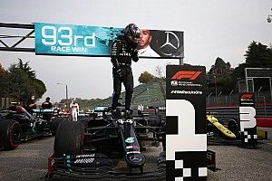 Las mejores fotos del intenso GP de Emilia Romagna de F1