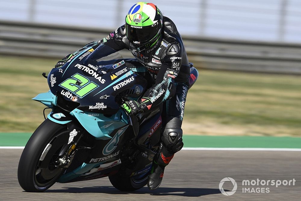 Aragon MotoGP: Üçüncü antrenmanda Morbidelli lider, Quartararo kaza yaptı