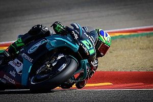 Morbidelli topt VT3 in Aragon, zorgen na zware crash Quartararo