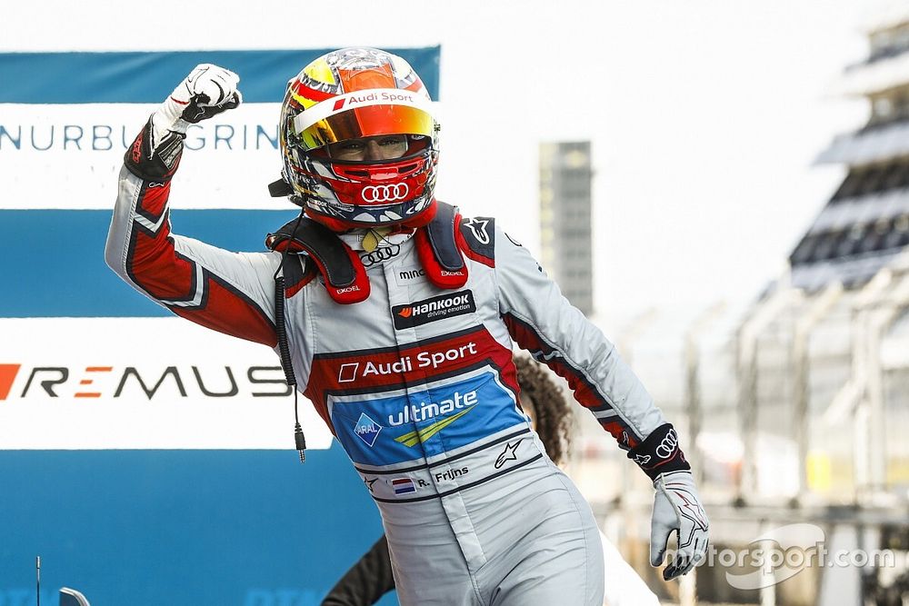 Race winner Robin Frijns, Audi Sport Team Abt Sportsline  