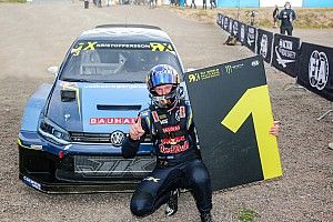 Finland WRX: Returnee Kristoffersson wins, Ekstrom retires