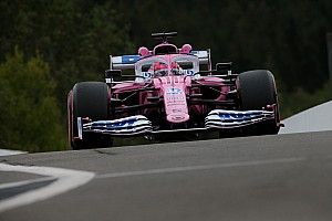 Pérez recibe una advertencia de los comisarios en Spa