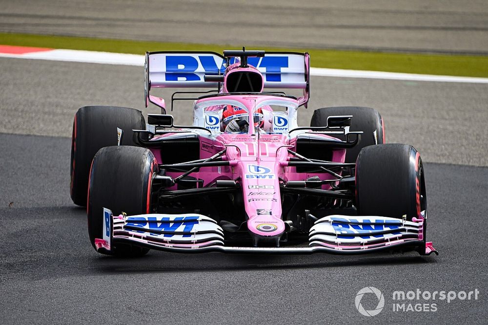 Racing Point z zawieszeniem Mercedesa