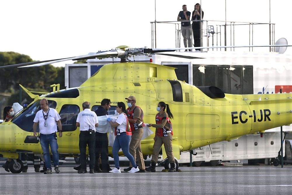 Ambulancia helicoptero