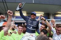 El podio de Bak&uacute;: merecida recompensa al duro inicio de Sainz en Williams F1