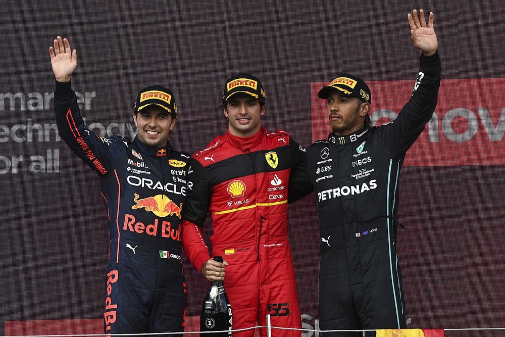 Sergio Pérez no fue de los mejores en Silverstone, según la Fórmula 1