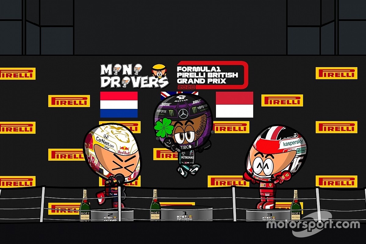 Vídeo: el dramático final del GP de Gran Bretaña, por MiniDrivers