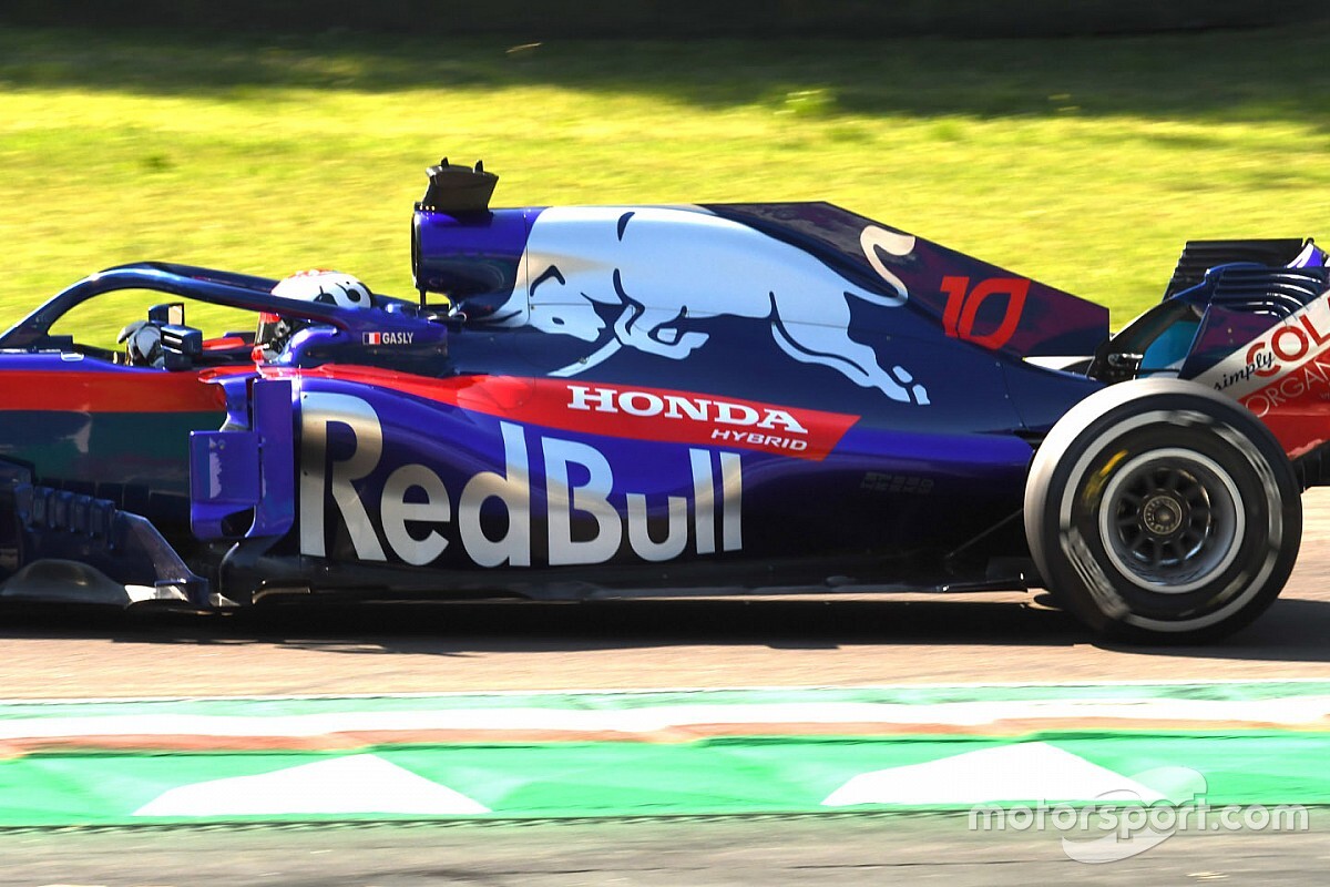 Képeken az AlphaTauri F1-es tesztje Imolából