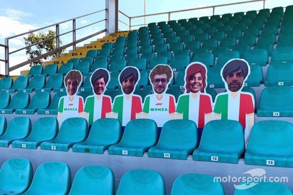 Monza: tifosi virtualmente in tribuna per beneficenza