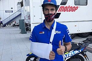 Rins niente intervento, ma usa la tecnologia per correre a Jerez