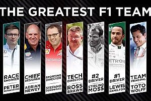 Podcast: The greatest F1 team – team principal