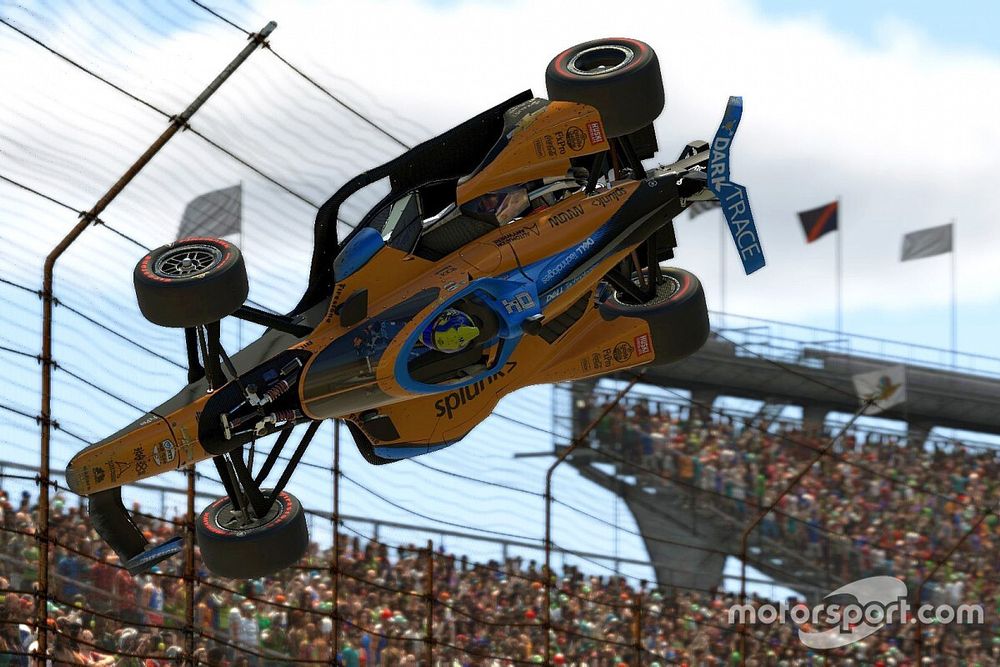 ¿Pagenaud se pasó de la raya con Norris en la IndyCar virtual?