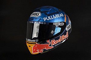 El casco que lucirá Alex Márquez en su temporada debut en MotoGP
