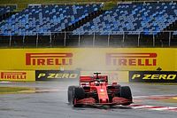 Vettel bovenaan in natte tweede training Hongarije