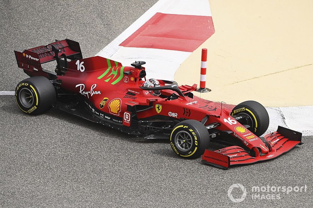 Leclerc hoopvol over nieuwe Ferrari: "Enkele positieve signalen"