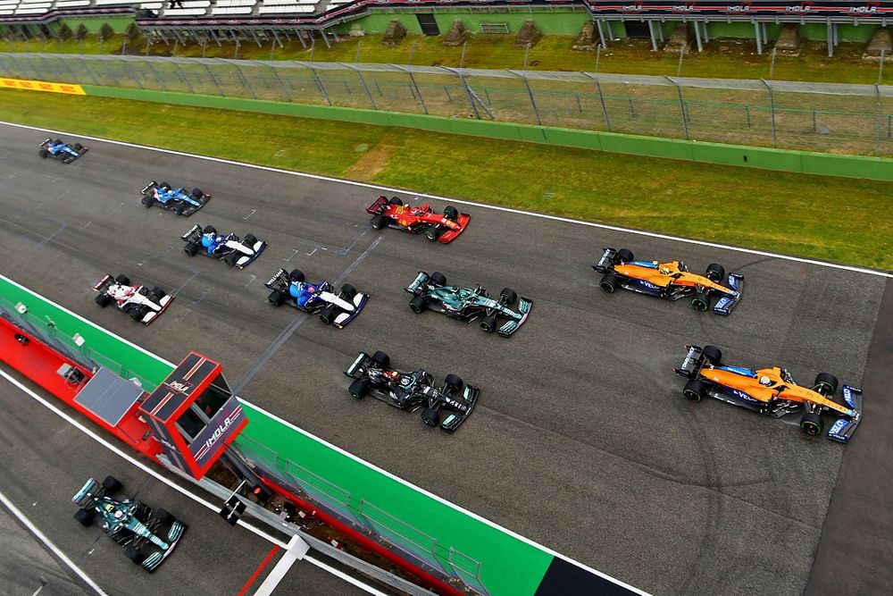 Officieel: Formule 1 organiseert drie sprintraces in 2021