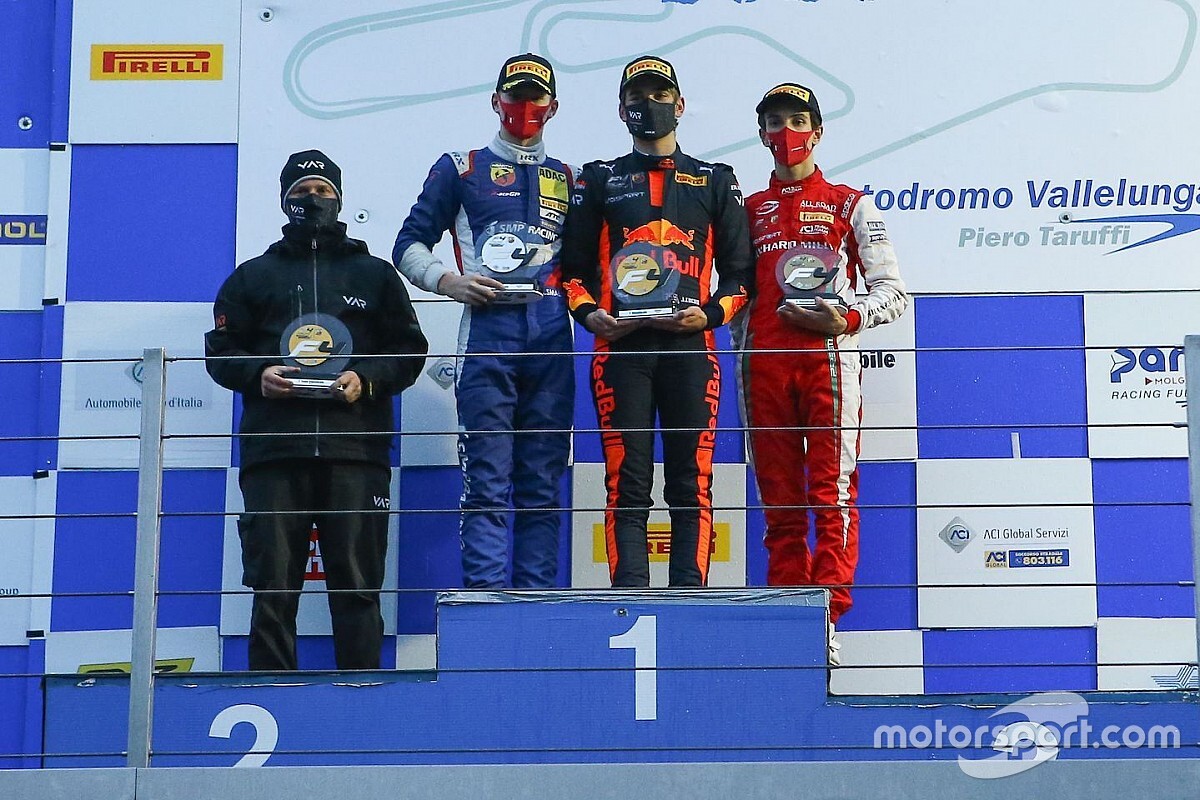Formula 4, Vallelunga, Gara 3: successo di Edgar