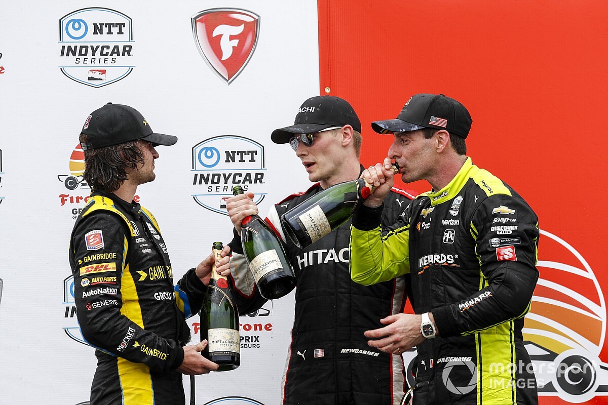 Beaten Penske drivers still draw satisfaction from St. Pete