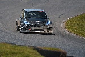 BTCC legend Matt Neal tests electric rallycross Supercar