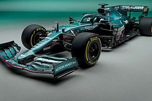 Зеленый болид и обнулившийся Феттель: Aston Martin провела яркую презентацию