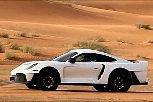 VIDEO: Gembella werkt aan Porsche 911 voor in de woestijn
