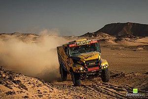 Dakar, Camion, Tappa 10: Macik replica con l'Iveco