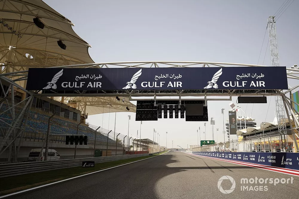 Bahrain F1 track detail
