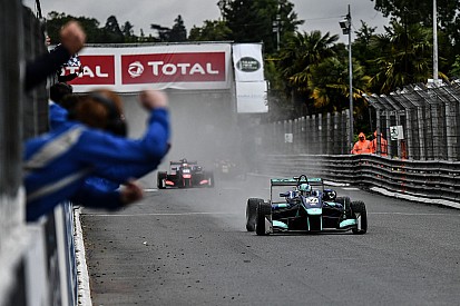Pau GP winner Monger had bent steering after wall hit