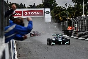 Pau GP winner Monger had bent steering after wall hit