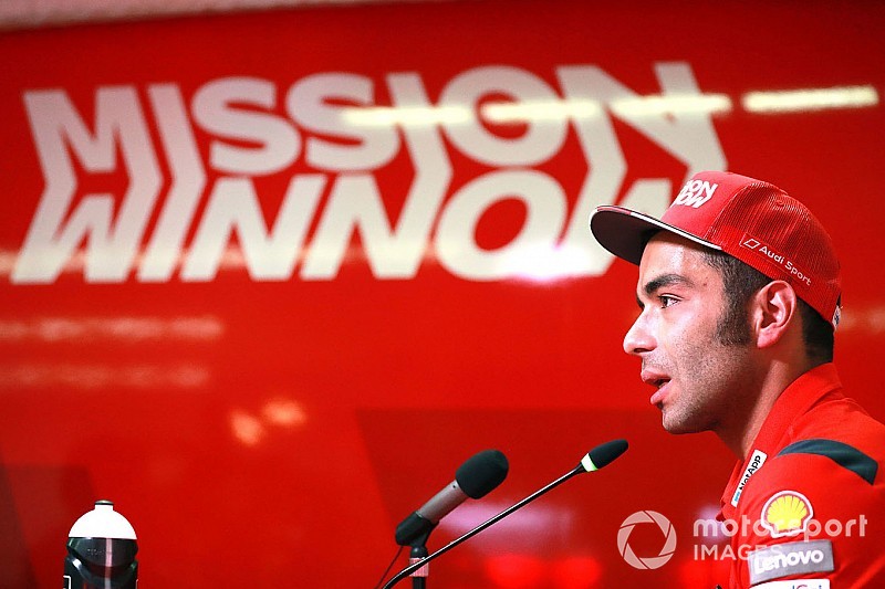 Petrucci s'est senti "remis en question" avant même le premier GP