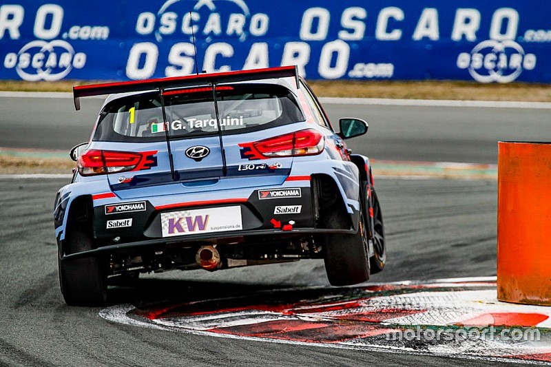 Tarquini in pista con la Hyundai nel weekend del TCR Germany al Red Bull Ring