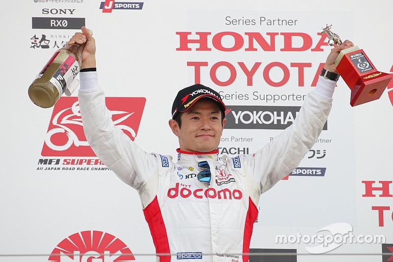山本尚貴、移籍後初レースで2位表彰台に安堵「順位を上げてゴールできたのは大きな収穫」