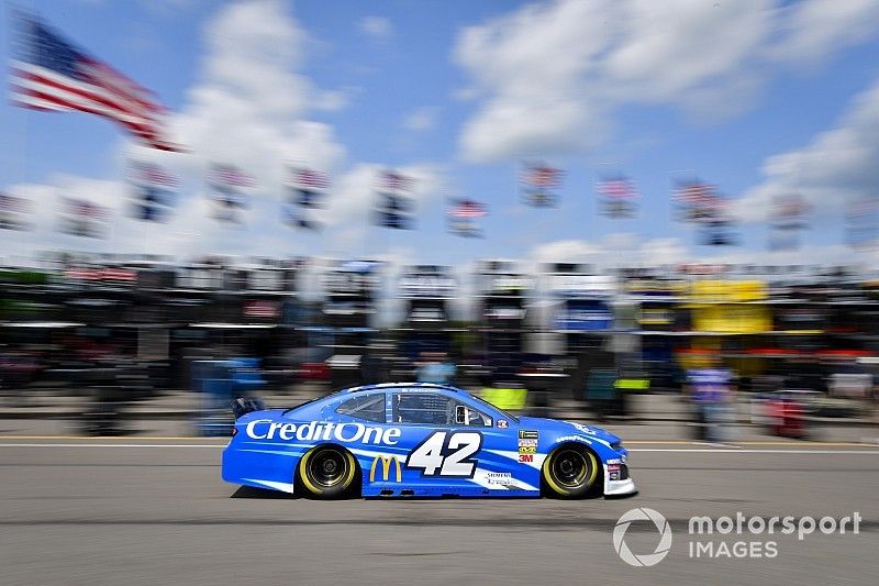 Kyle Larson, Chip Ganassi Racing, Chevrolet Camaro Credit One Bank