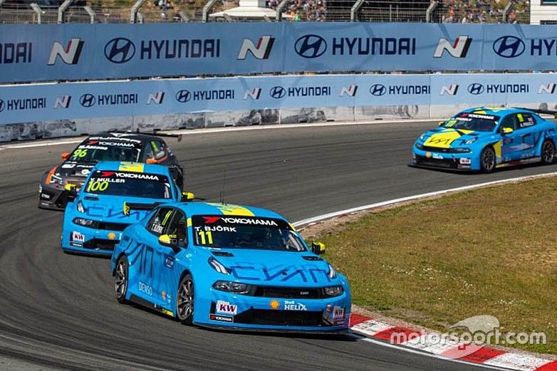 Bjork completa un buen fin de semana de Lynk & Co en Zandvoort