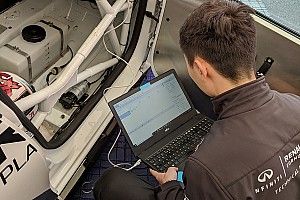 The engineering students helping to create a 2019 Formula 1 car