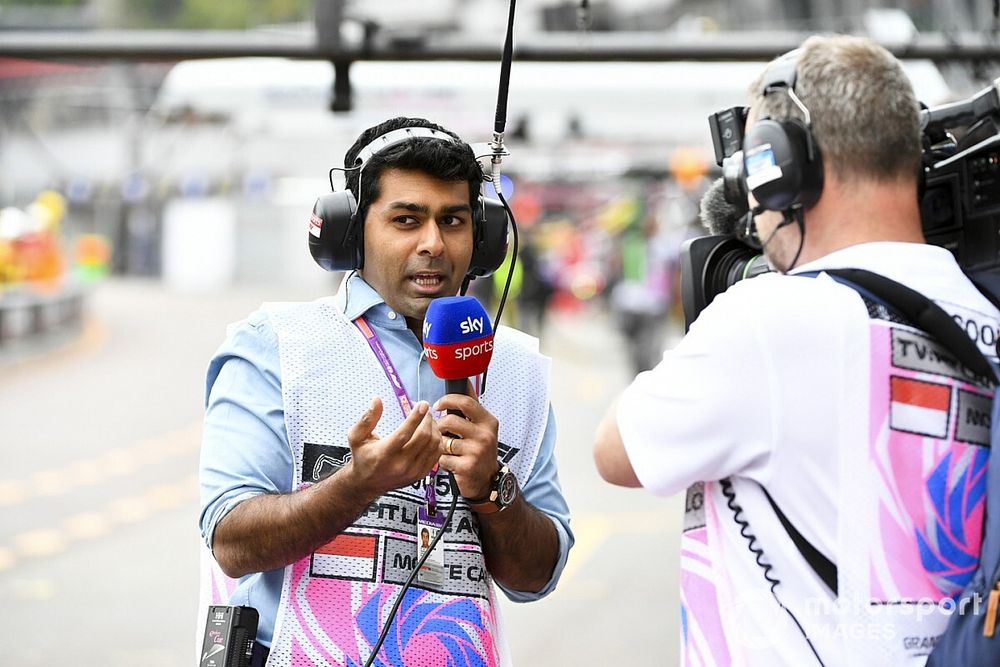 Karun Chandhok, Reporter, Sky Sports F1