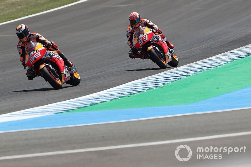 Márquez: “No me extrañaría que mañana en el FP3 Lorenzo acabara primero”