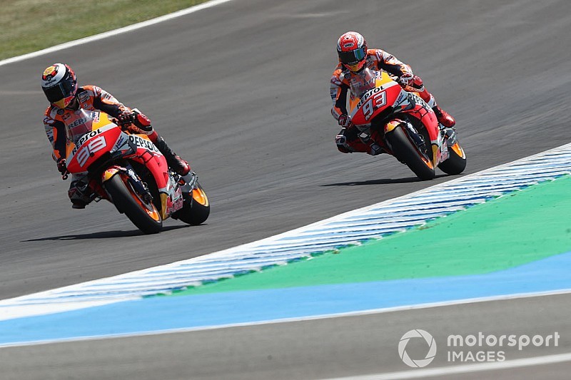 Márquez: "No me extrañaría que Lorenzo acabara primero en la FP3"