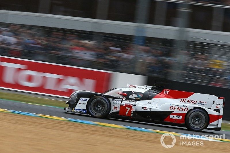 #7 Toyota Gazoo Racing Toyota TS050: Mike Conway, Jose Maria Lopez, Kamui Kobayashi 