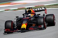 F1スペインGP決勝速報：レッドブルのフェルスタッペン、残り7周で首位陥落。ハミルトン優勝、角田はリタイア