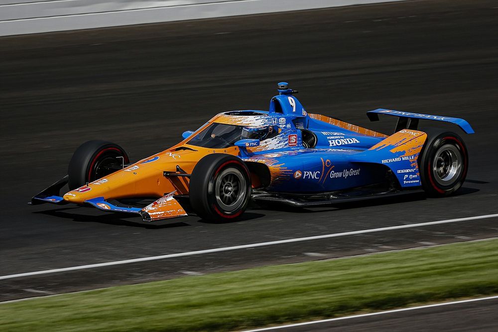 Indy 500: Dixon leads Ganassi 1-2-3-4 halfway through Day 3 practice