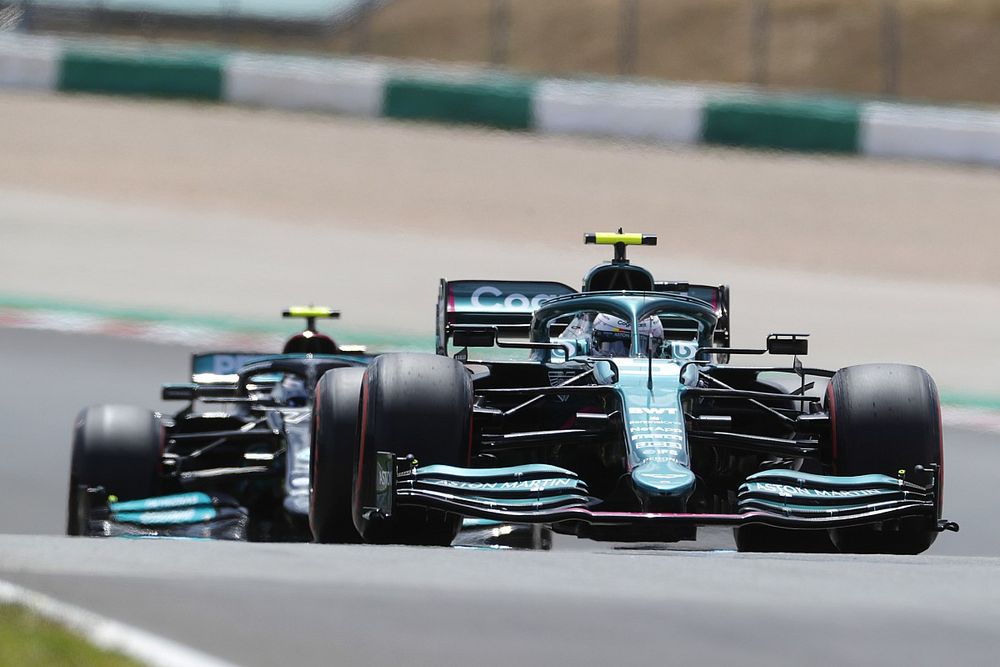 Vettel: Aston Martin "cannot be too greedy" in Portugal