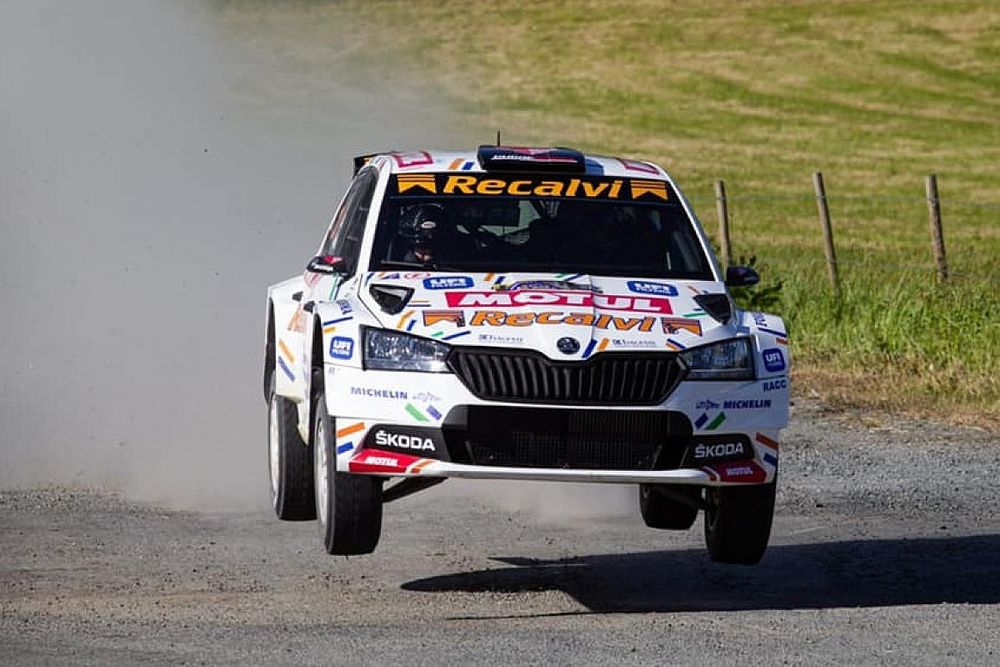 José Antonio Suárez, Alberto Iglesias, Skoda Fabia Rally2 evo