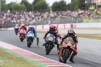 Las fotos de la estrambótica carrera de MotoGP en Barcelona