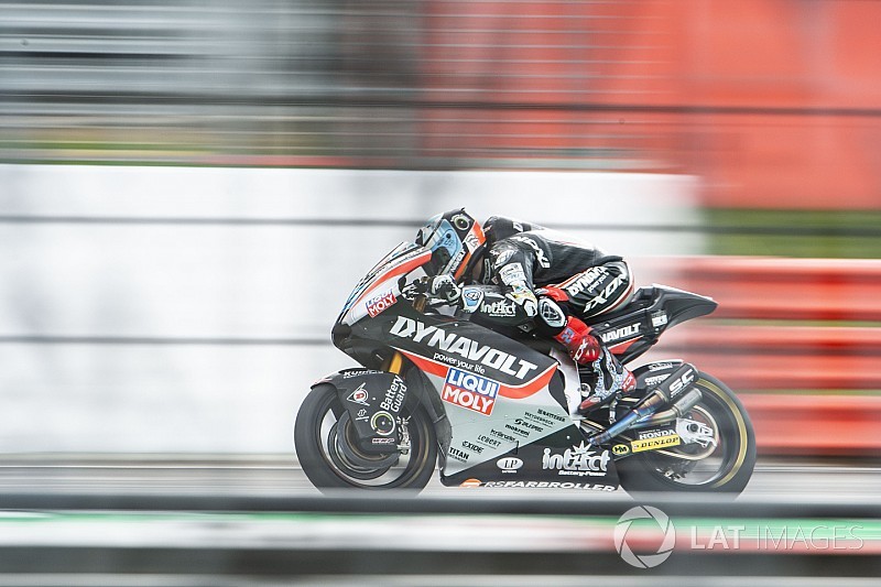 FP3 Moto2 Inggris: Schrotter teratas, Oliveira tercecer