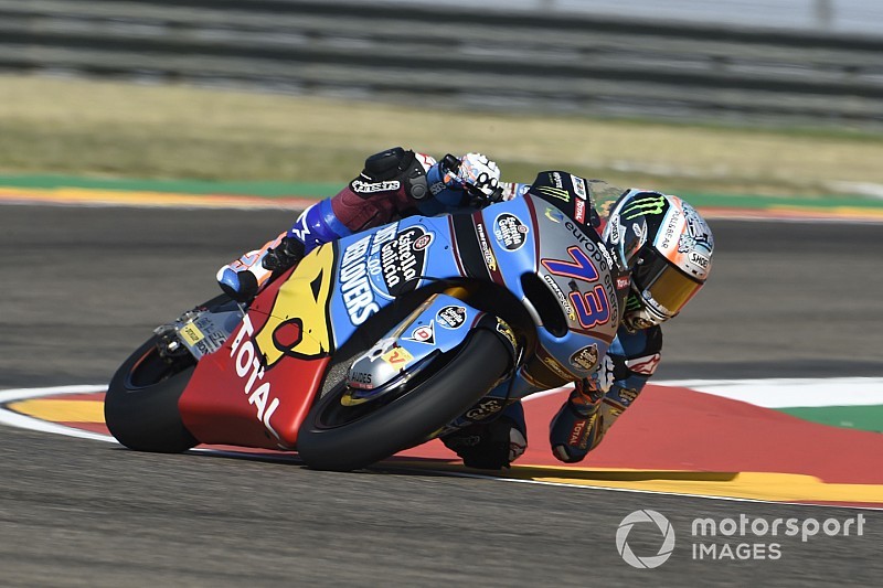 FP3 Moto2 Aragon: Marquez unggul tipis dari Schrotter