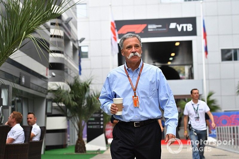 Chase Carey, presidente de la F1