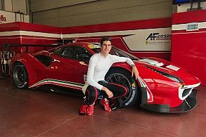 AF Corse ha testato al Mugello il giovane Sebastian Fernandez al volante di una Ferrari 488 GT3